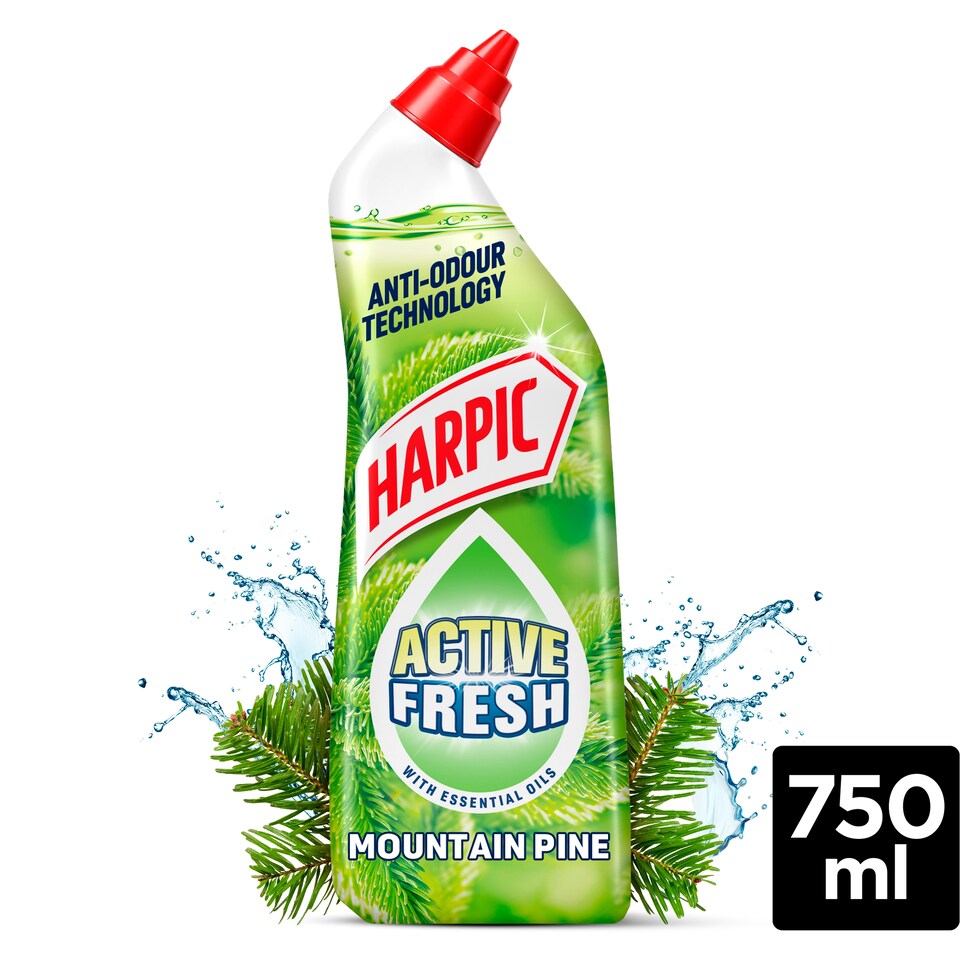 image 1 of Harpic Active Fresh Pine Toilet Cleaner Gel 750ml