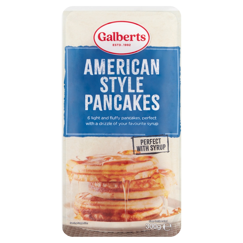 Galberts American Pancake 6 Pack 300G