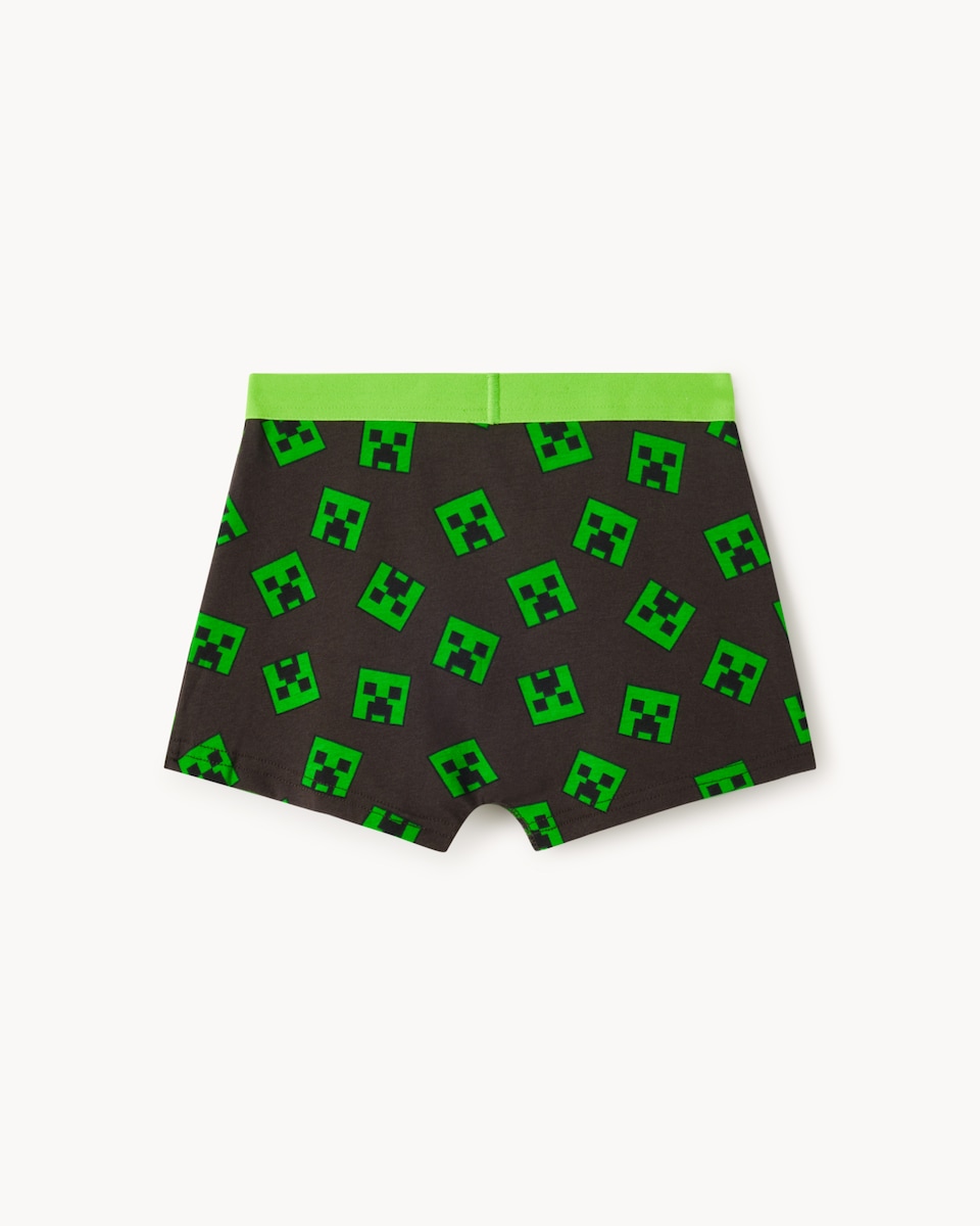 image 1 of Minecraft 3-Pack Cotton Rich Trunks in Multi