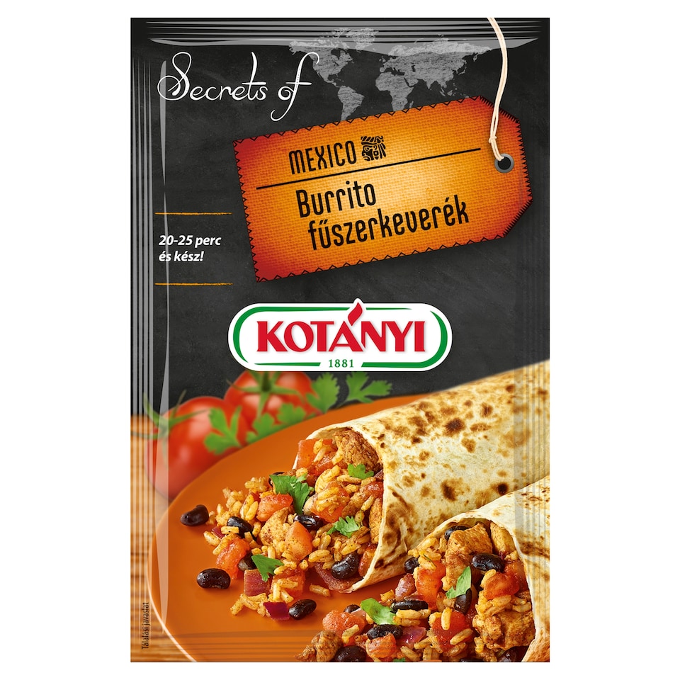 Kotányi Secrets of Mexico Burrito Seasoning Mix 20 g