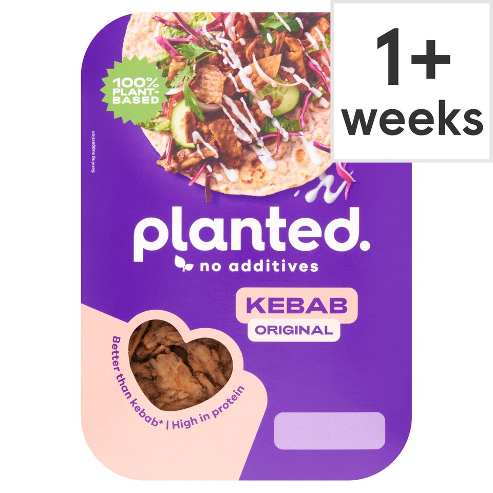 Planted Kebab Original 160g Tesco Groceries