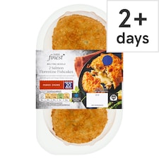 Tesco Finest 2 Salmon Florentine Fishcake 290G