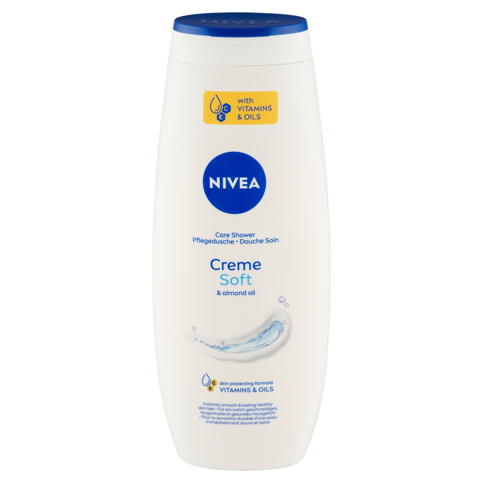 NIVEA Creme Soft krémtusfürdő 500 ml 1. kép