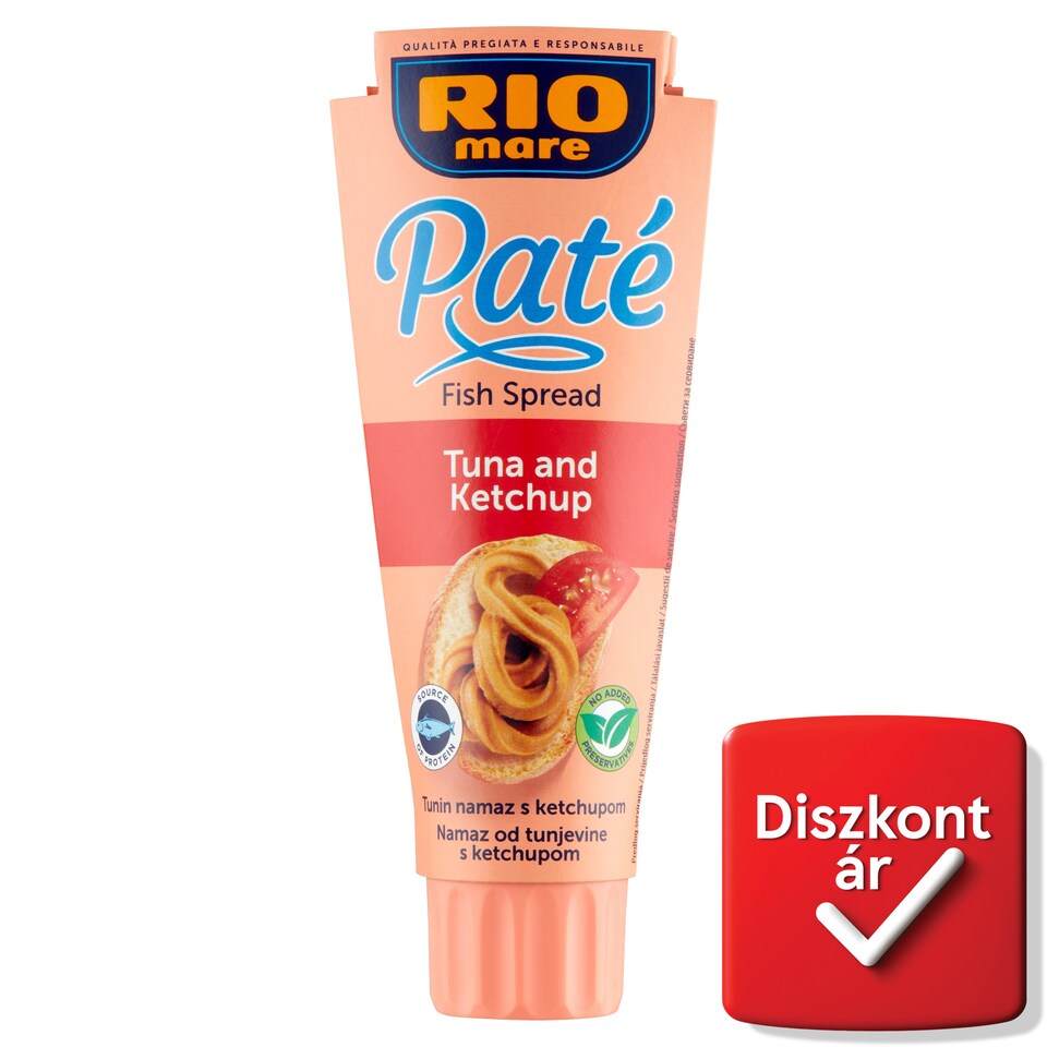Rio Mare Paté tonhalpástétom ketchuppal 100 g