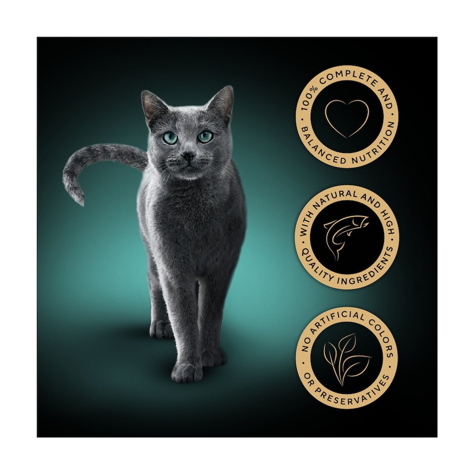 image 1 of Sheba Fine Flakes Wet Cat Food Tray Salmon in Jelly 85g