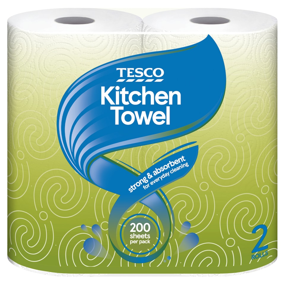 Tesco Kitchen towel 2 Rolls 