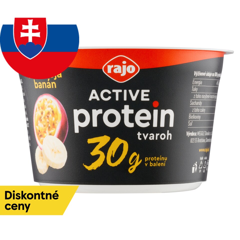 obrázok 1 z Rajo Active Protein Tvaroh marakuja banán 200 g