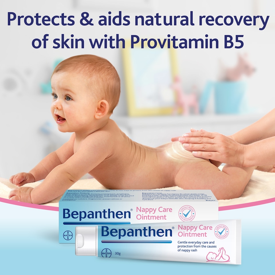 image 1 of Bepanthen Nappy Rash Cream Ointment 30G