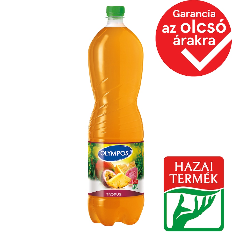 Olympos Trópusi szénsavmentes üdítőital édesítőszerekkel 1,5 l