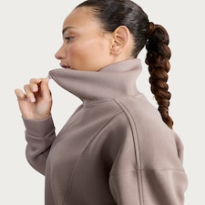 F&F Active AFTERCLASS Half Zip Co-ord Sweatshirt in Brown