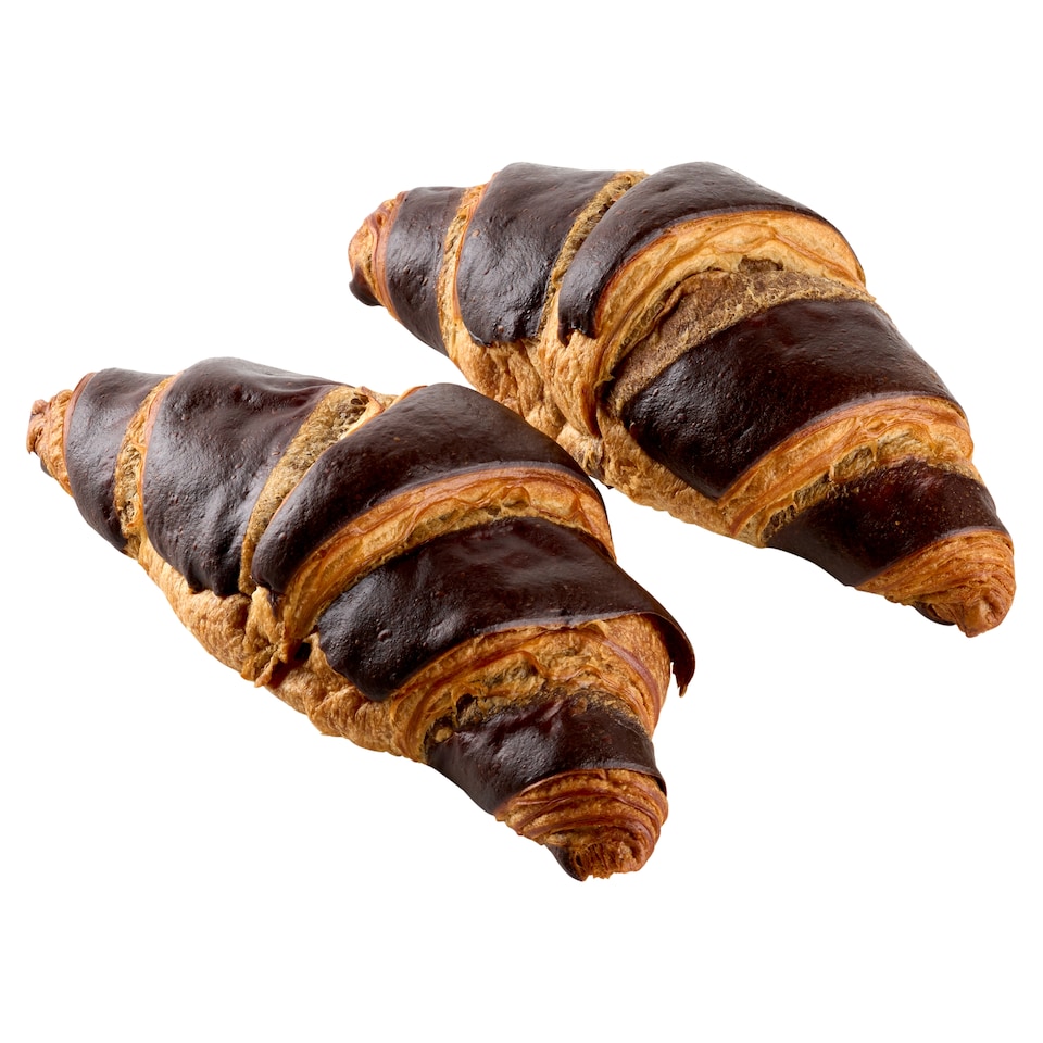 image 1 of Tesco Finest Two-Color Croissant with Cocoa Filling 80 g