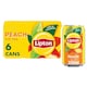 image 1 of Lipton Peach Ice Tea 6 X 330Ml