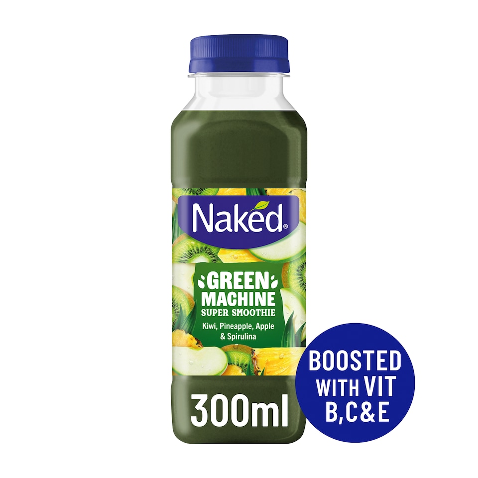 image 1 of Naked Green Machine Apple Banana Smoothie 300Ml