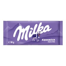 Milka Alpine Milk Chocolate 90 g
