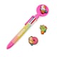image 1 of Taggeez 6 Colour Pen & Charms Pink