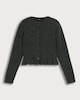 image 4 of F&F Frilly Button Front Cardigan  in Grey