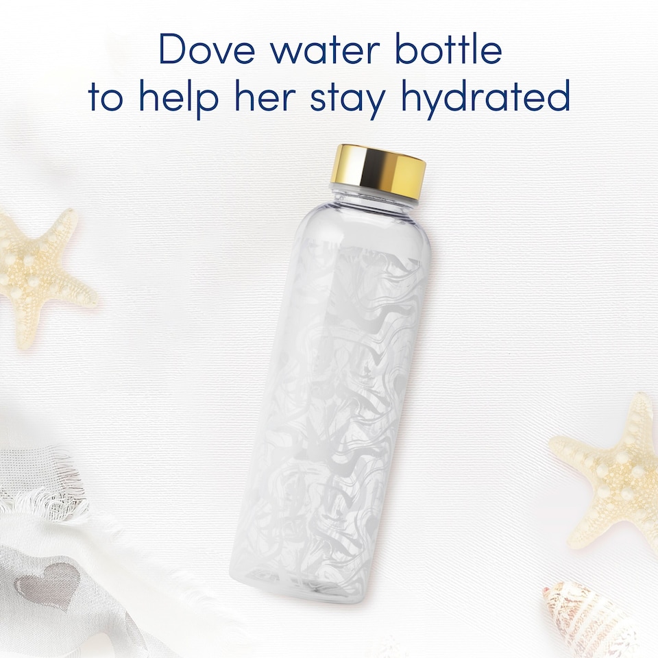 image 1 of Dove Care & Hydrate & Waterbottle Gift Set