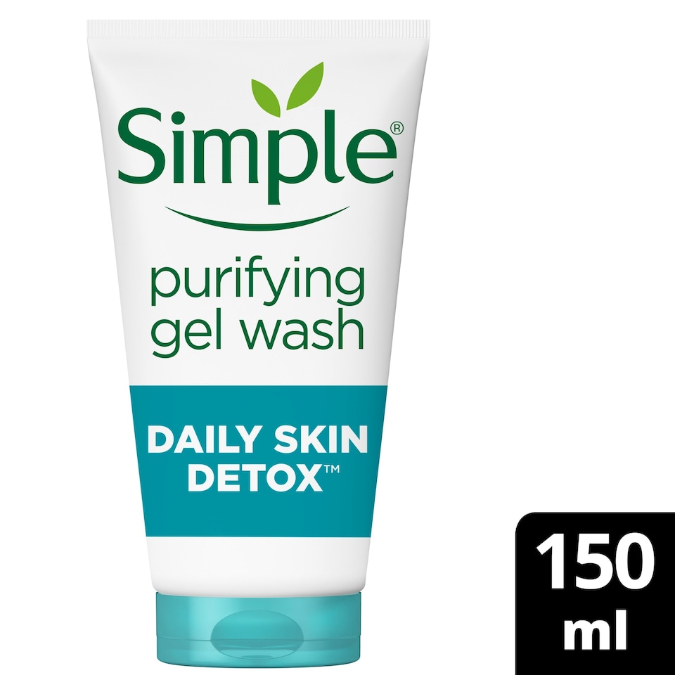 image 1 of Simple Daily Detox Purifying Skin Face 150Ml