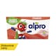 image 1 of ALPRO Kids Fermented soy product – strawberry, enriched with calcium, iodine, and vitamins 4x115g