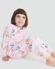 image 1 of Bluey Minky Fleece Pyjamas in Pink