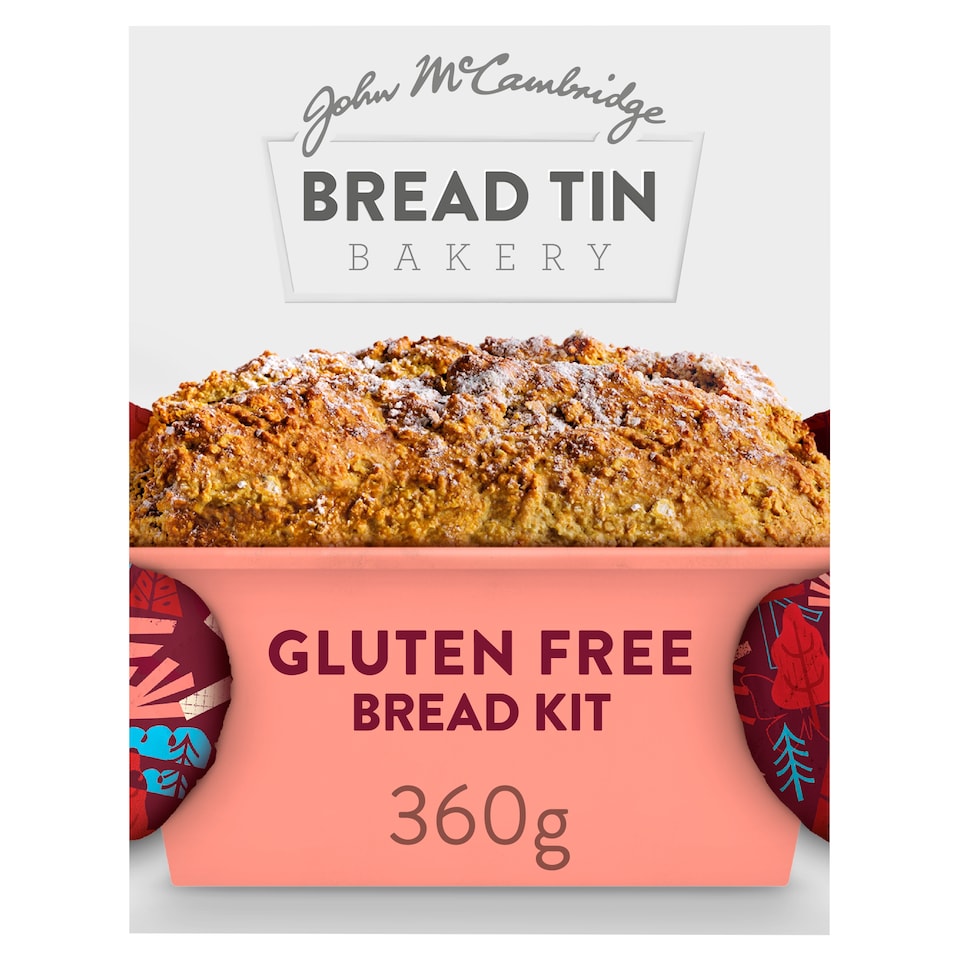 Mccambridge Bread Tin Bakery Gluten Kit 360G