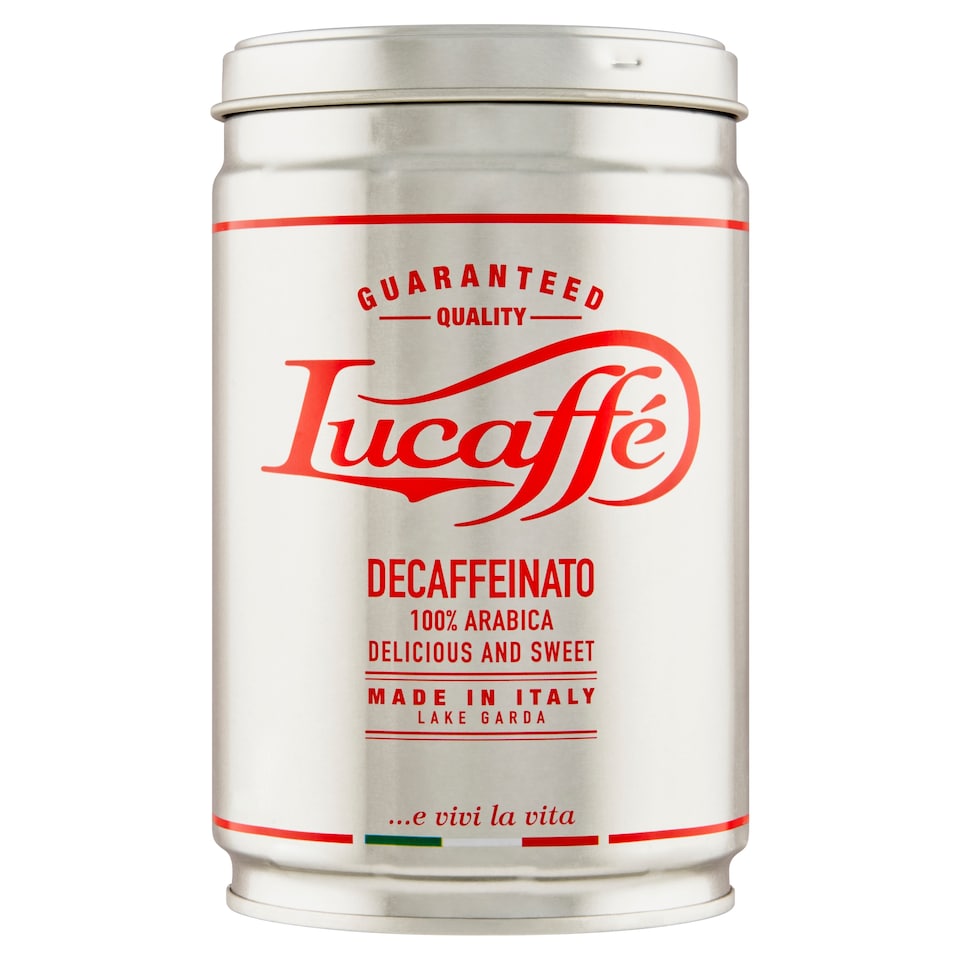 image 1 of Lucaffé Decaffeinato Low Caffeine 100% Arabica Ground 250 g