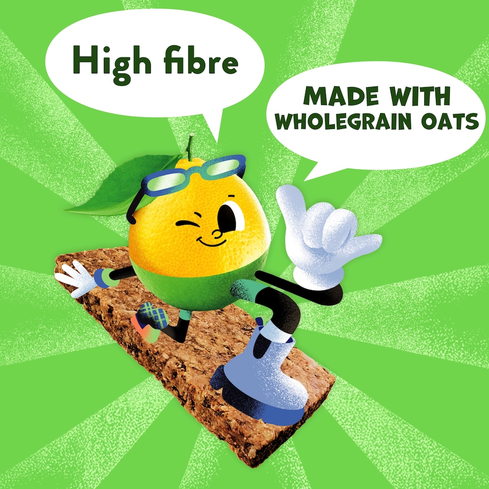 image 1 of Goodies Lemon & Lime Oat Bars 6x23g