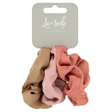 LaModa Satin Scrunchie Set 3 Pack