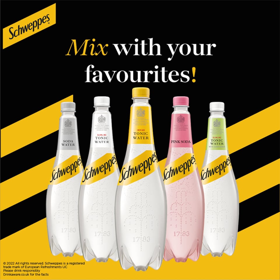 image 1 of Schweppes Slimline Elderflower Tonic Water 1L