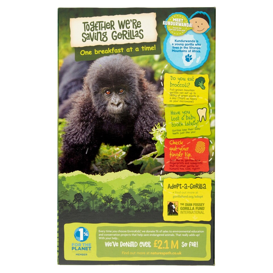 image 1 of Nature's Path Gorilla Munch Corn Puffs 284G
