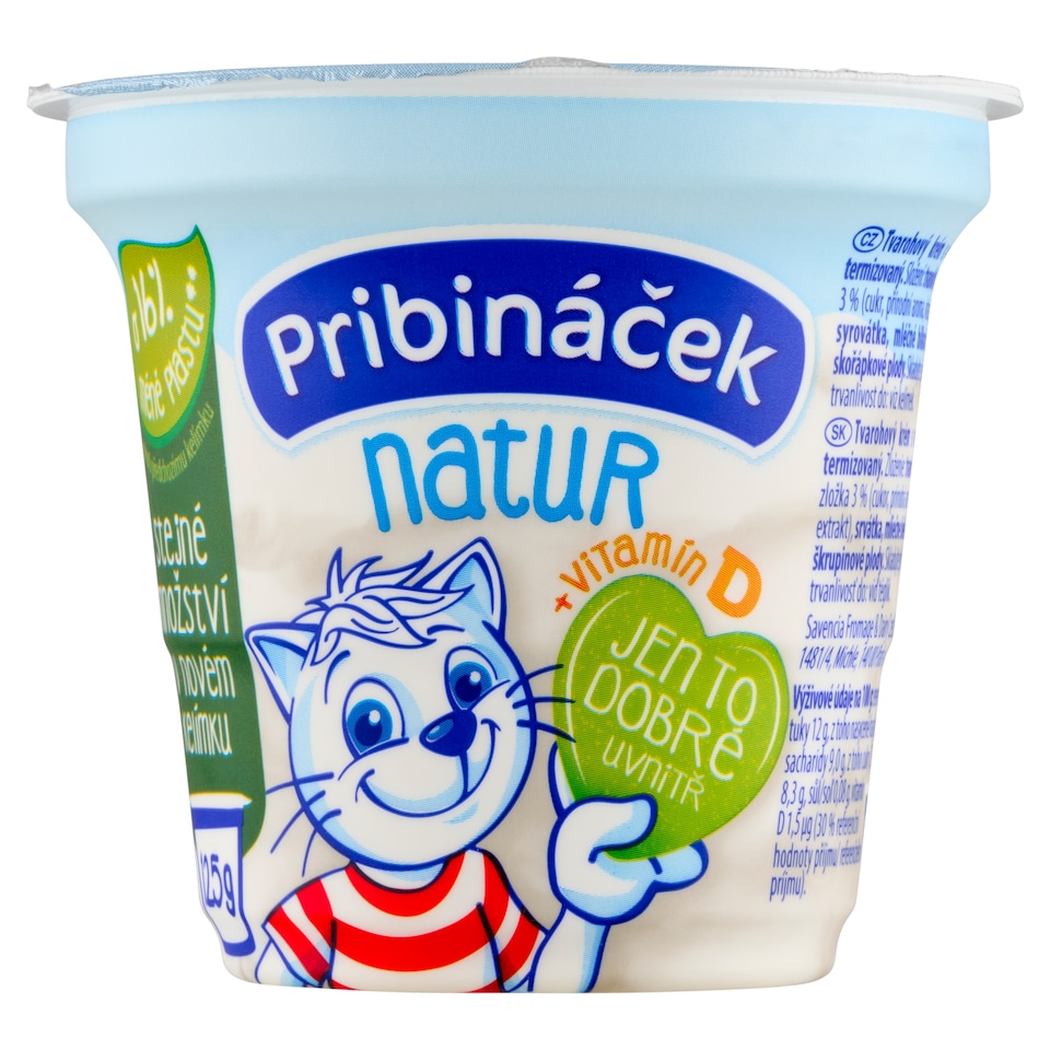 image 1 of Pribináček Natur 125 g