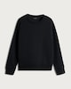 image 4 of F&F Active Cotton Rich Crew Neck Co-ord Sweatshirt in Black