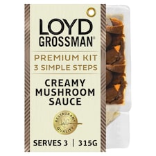 Loyd Grossman Creamy Mushroom Sauce 315g