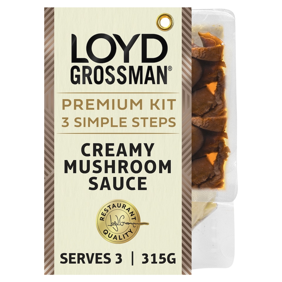 image 1 of Loyd Grossman Creamy Mushroom Sauce 315g