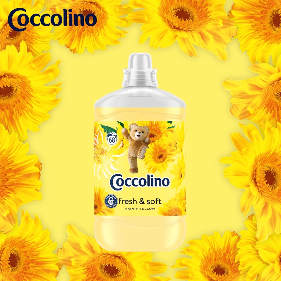 Obrázek 1 pro produkt Coccolino aviváž Happy Yellow 1,7l