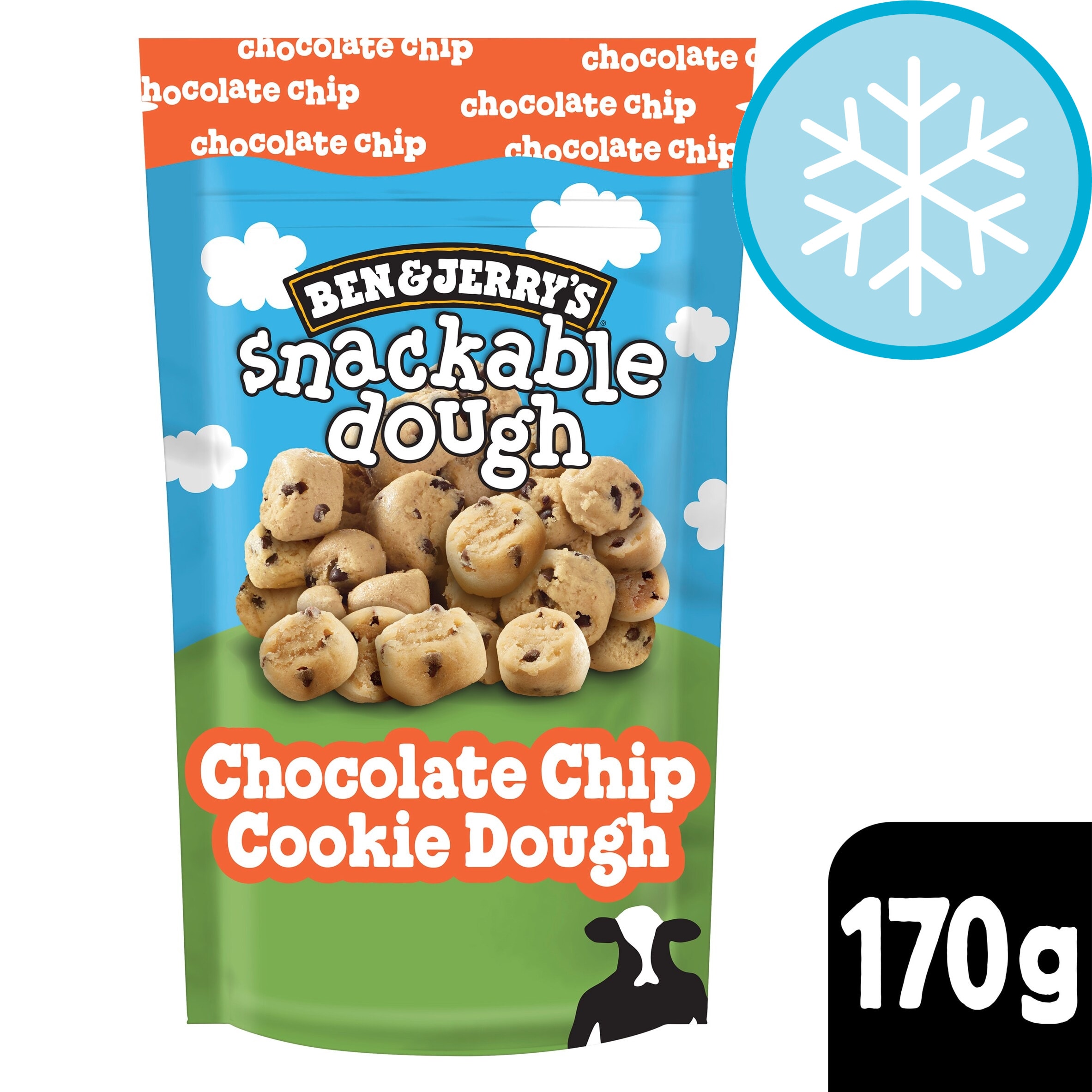 Ben & Jerry's Cookie Dough Chocolate Chip Chunks 170G
