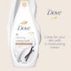 image 2 of Dove Caring Bath Shea Butter & Vanilla Bath Soak Bubble Bath 450ml