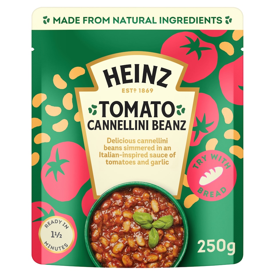 image 1 of Heinz Tomato Cannellini Beans Italian Style 250g