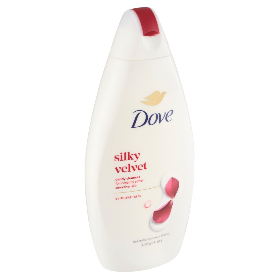 Obrázek 1 pro produkt Dove Silky Velvet sprchový gel 450ml