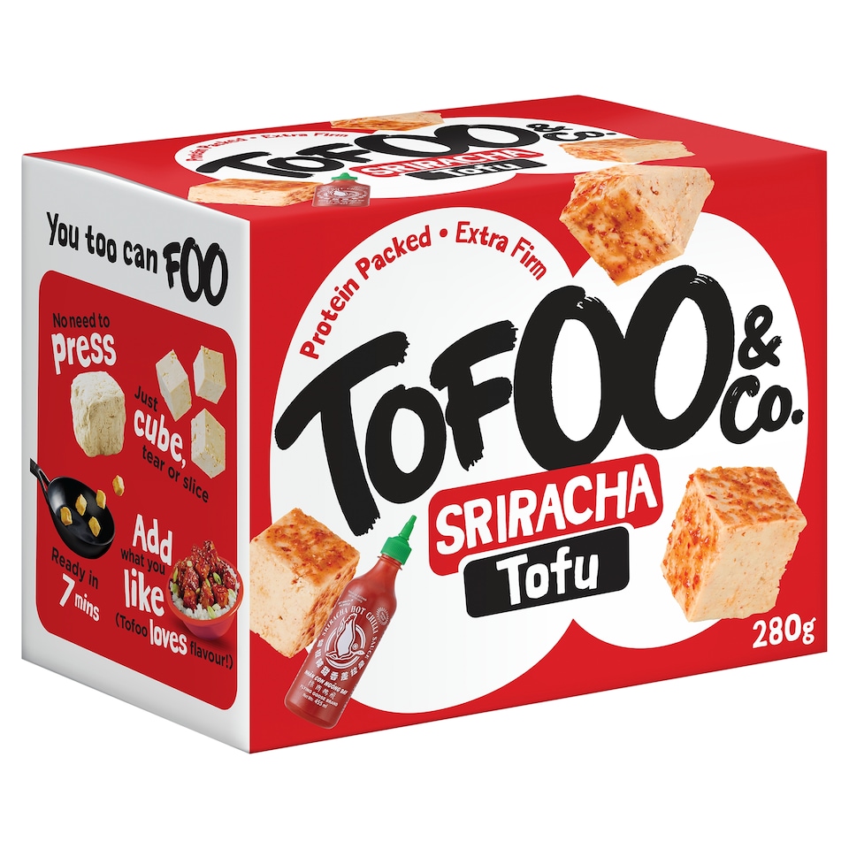 The Tofoo Co. Sriracha Tofu 280G