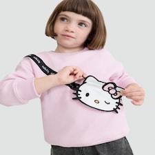 Hello Kitty Cotton Rich Sweatshirt in Pink