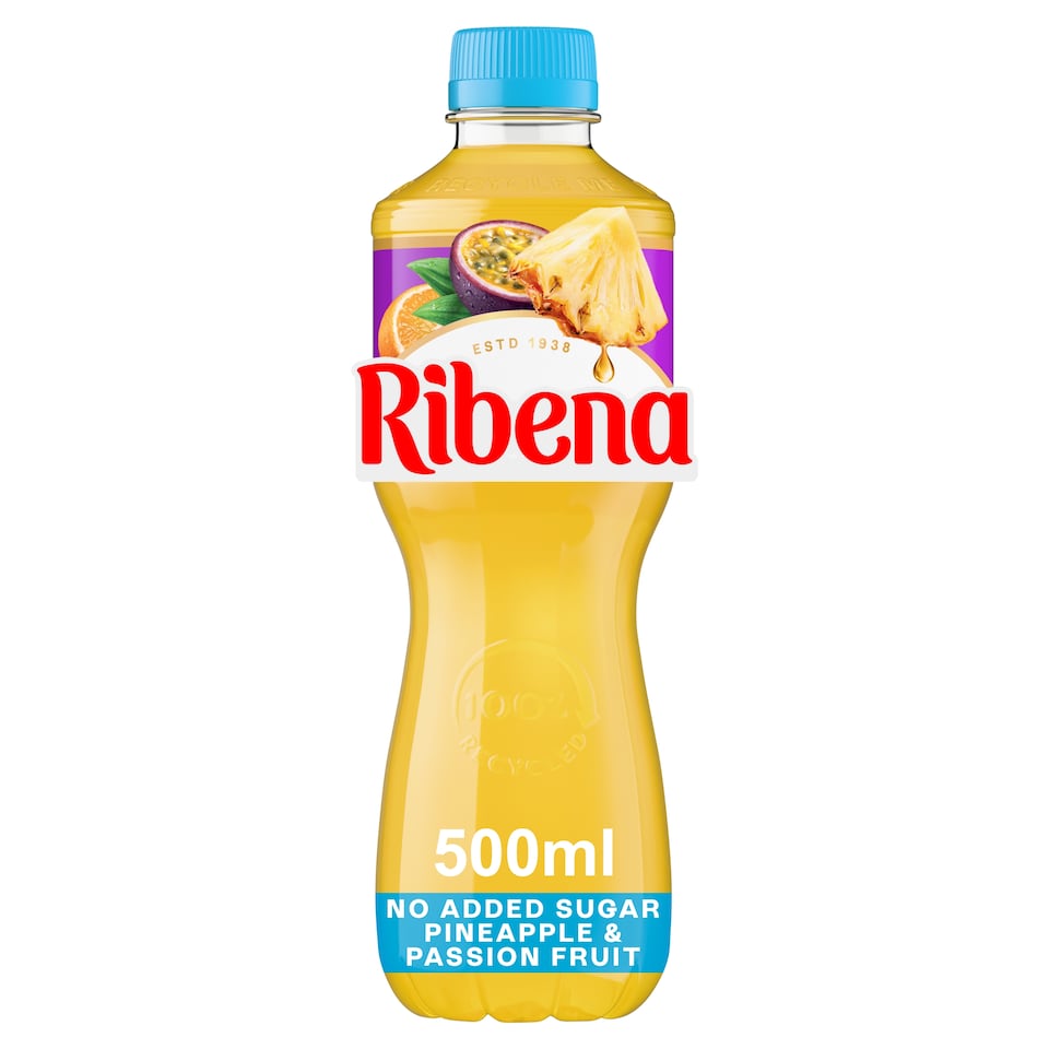 image 1 of Ribena Light Pineapple & Passion Fruit 500Ml