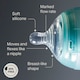 image 4 of Tommee Tippee Advanced Anti-Colic Baby Bottle Teats Medium Flow 3m+ 2 Pack