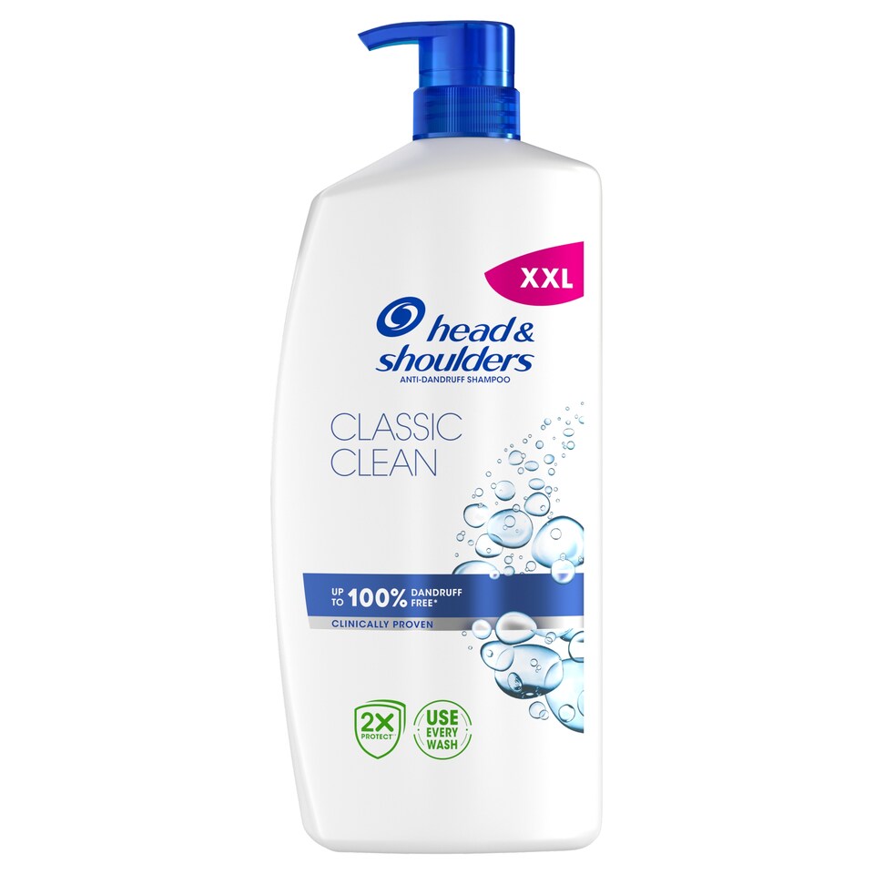 obrázok 1 z Head & Shoulders Classic Clean Šampón proti Lupinám, 800 ml s Pumpičkou na Denné Použitie