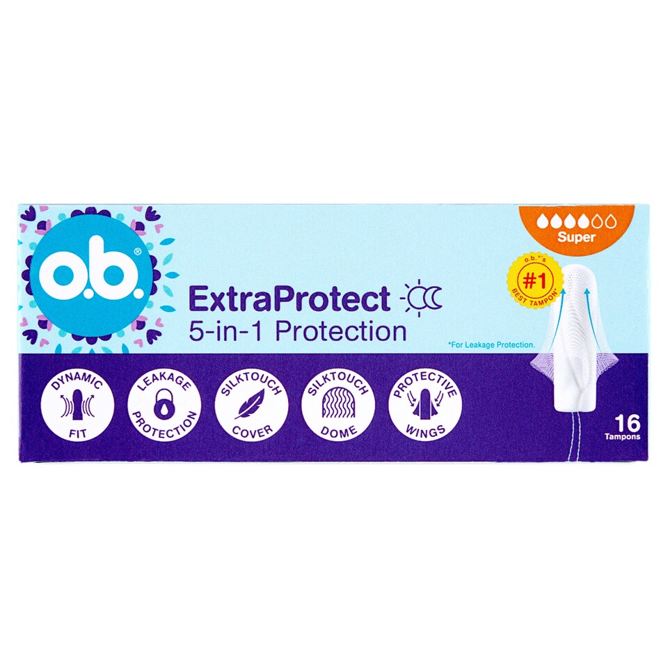 o.b. ExtraProtect Super Tampons 16 pcs