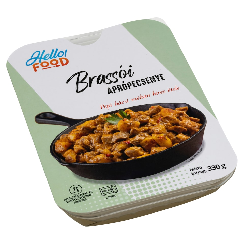 Hello Food brassói aprópecsenye 330 g