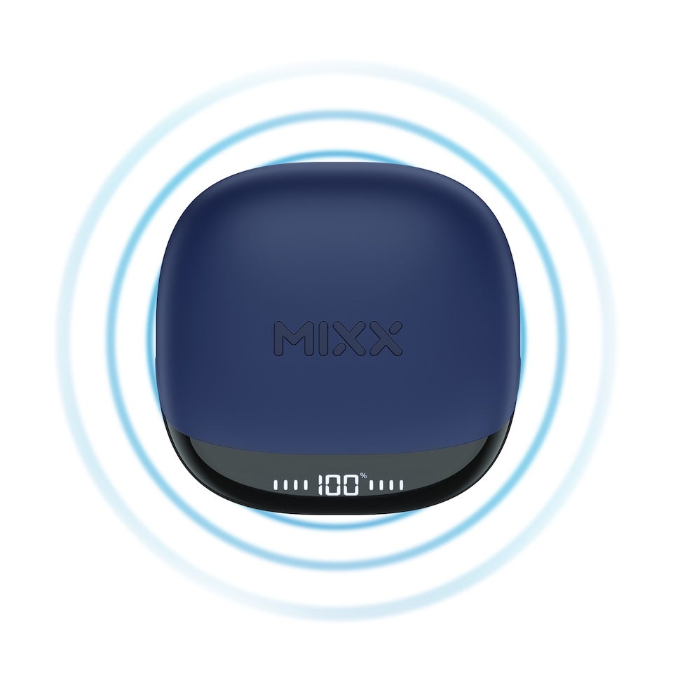 image 1 of Mixx Streambuds Sports True Wireless Earphones Blue