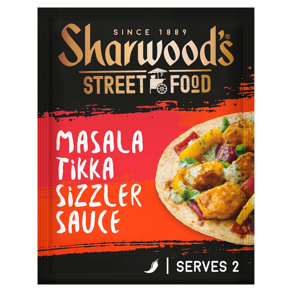 Sharwood's Street Food Masala Tikka Sizzler 120g