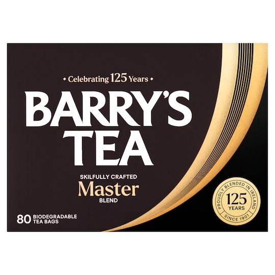 Barry's Tea Master Blend 80 Tea Bags 250G
