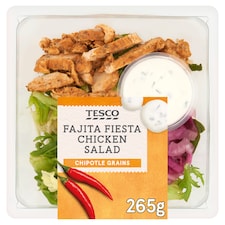 Tesco Fajita Fiesta Chicken Salad 265g
